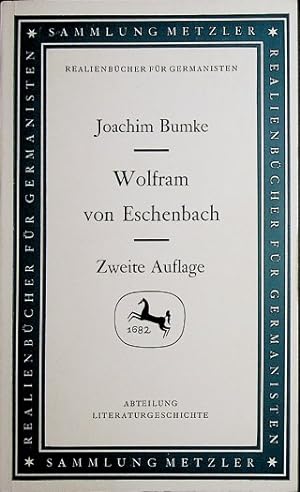 Image du vendeur pour Wolfram von Eschenbach. Sammlung Metzler ; 36 mis en vente par Schrmann und Kiewning GbR