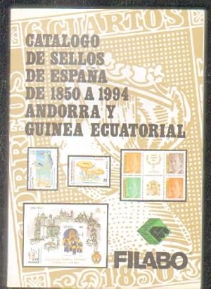 CATALOGO DE SELLOS DE ESPAÑA DE 1850 A 1994 ANDORRA Y GUINEA ECUATORIAL.