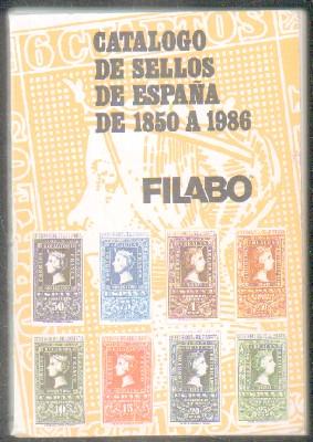 CATALOGO DE SELLOS DE ESPAÑA DE 1850 A 1986