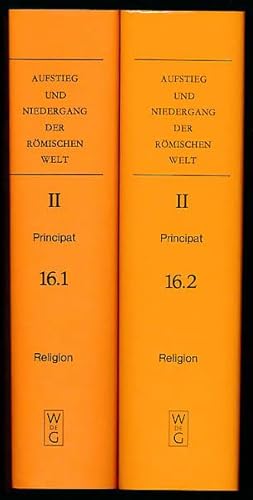 Bild des Verkufers fr Principat. Sechzehnter Band (1. und 2. Teilband, in 2 Bnden). Herausgegeben von Wolfgang Haase. zum Verkauf von Antiquariat Lenzen