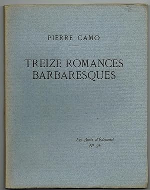 Treize romances barbaresques.