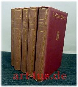 Gottfried Kellers Werke in zehn Teilen [in 5 Bänden] : Herausgegeben mit Einleitungen und Anmerku...