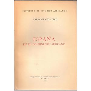 Seller image for Espaa en el continente africano for sale by Librera Salamb
