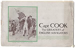 Capt. Cook The Greatest of English Navigators [so titled to upper wrapper].