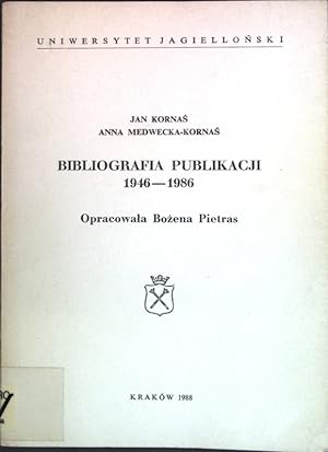 Seller image for Bibliografia Publikacji 1946-1986: Opracowala Bozena Pietras. for sale by books4less (Versandantiquariat Petra Gros GmbH & Co. KG)