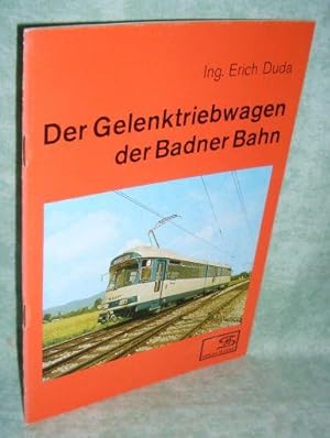 Der Gelenktriebwagen der Badner Bahn.