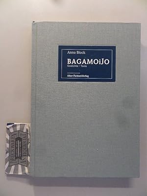 Imagen del vendedor de BagamoiJo : Gedichte - Texte. a la venta por Druckwaren Antiquariat