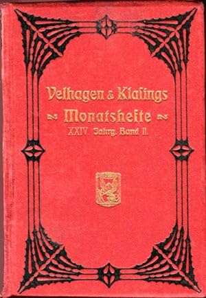 Velhagen & Klasings Monatshefte XXIV. Jahrg. Band II.