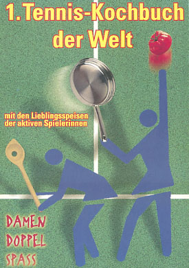 Seller image for 1. Tenniskochbuch der Welt. Mit den Lieblingsspeisen der aktiven Spielerinnen. Rezepte + Geschichten aus  100 Jahre Tennis" gesammelt und beschrieben von Annette und Jochen Grosse. for sale by Versandantiquariat Ottomar Khler