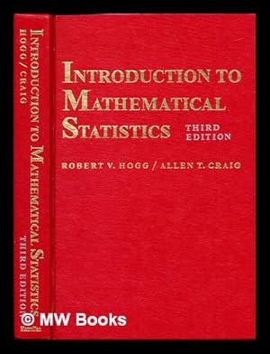 Bild des Verkufers fr Introduction to mathematical statistics / by Robert V. Hogg, Allen T. Craig zum Verkauf von MW Books