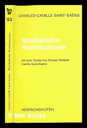 Imagen del vendedor de Musikalische Reminiszenzen a la venta por MW Books