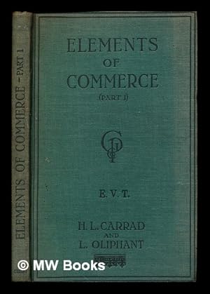 Bild des Verkufers fr The Elements of Commerce (Part zum Verkauf von MW Books