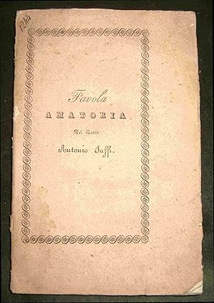 Aconzio e Cidippe. Favola del Conte Antonio Saffi di Forlì