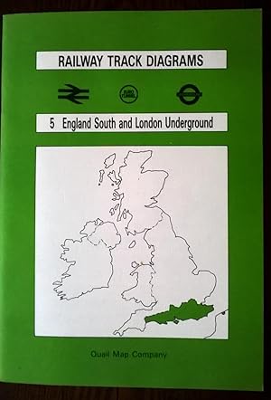 Bild des Verkufers fr Railway Track Diagrams: No. 5 England South and London Underground zum Verkauf von The Book House  (PBFA)