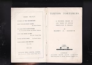 Teuton Torturers a pictorial record of 1000 years of Jewish persecution in Germany