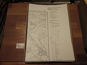 Konvolut : Topographische Karten Großblätter / Meßtischkarten 4-cm-Karten (Preußen) 1:25.000 einf...