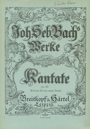 Joh. Seb. Bachs Werke. Kantate Nr. 15 : denn du wirst meine Seele nicht in der Hölle lassen [BWD 15]