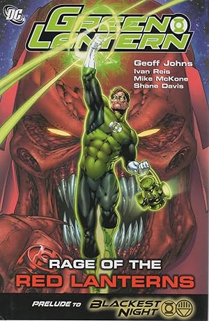 Seller image for green lantern,rage of the red lanterns,prelude to blackest night for sale by JP Livres