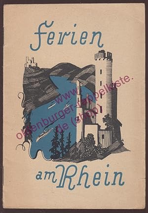 Ferien am Rhein - Werbeschrift Asbach Uralt (um 1930)