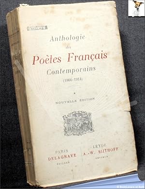 Anthologie des Poetes Francais Contemporains