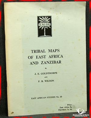 Bild des Verkufers fr Tribal Maps Of East Africa And Zanzibar zum Verkauf von BookLovers of Bath