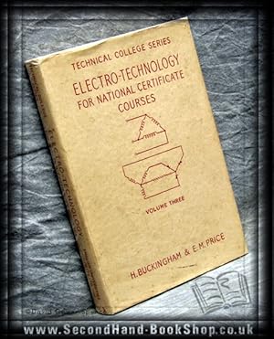 Imagen del vendedor de Electro-Technology for National Certificate Courses Vol III a la venta por BookLovers of Bath