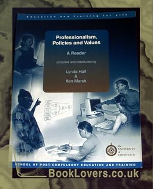 Seller image for Professionalism, Policies and Values for sale by BookLovers of Bath