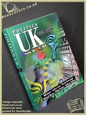 Bild des Verkufers fr Politics UK 3rd Edition zum Verkauf von BookLovers of Bath