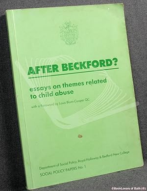 After Beckford?: Essays On Themes Connected with the Case of Jasmine Beckford, by Members of the ...