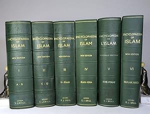 Imagen del vendedor de Encyclopaedia of Islam. New Edition, Prepared by a Number of Leading Orientalists. Volume I: A-B; Volume II: C-G; Volume III: H-IRAM; Volume IV: IRAN-KHA; Volume V: KHE-MAHI; Volume VI: MAHK-MID. [SIX VOLUMES]. a la venta por Librarium of The Hague