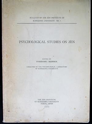 Psychological Studies on Zen II