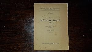 Seller image for LA METAPHYSIQUE Tome I (Livres A - Z) for sale by AHA BOOKS