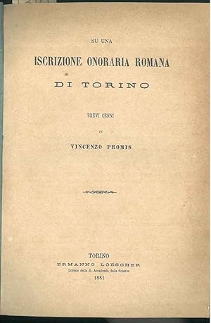 Su una iscrizione onoraria romana di Torino