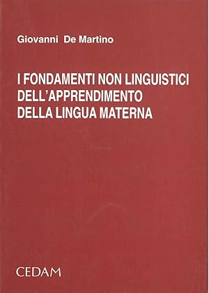 I fondamenti non linguistici dell'apprendimento della lingua materna