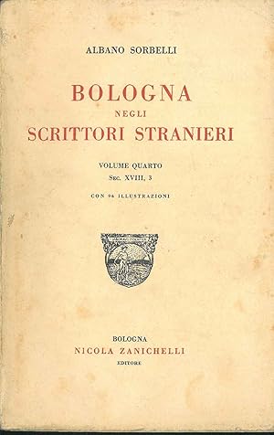 Bologna negli scrittori stranieri. Volume quarto, sec. XVIII, 3