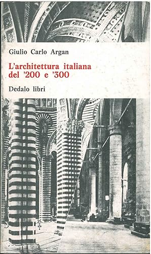 L'architettura italiana del '200 e '300