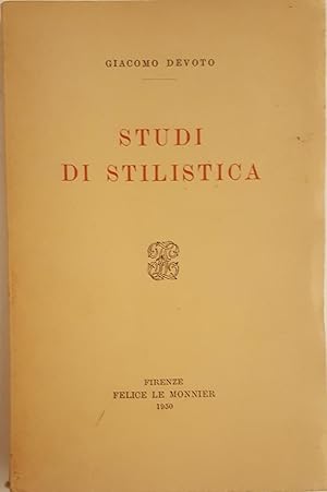 Studi di Stilistica.