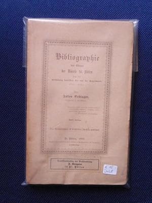 Imagen del vendedor de Bibliographie des Clerus der Dicese St. Plten von der Grndung derselben bis auf die Gegenwart (1785-1889.) a la venta por Antiquariat Klabund Wien