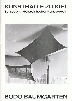 Seller image for Bodo Baumgarten. Kunsthalle Zu Kiel, 23.11. 1975 - 11. 1. 1976 for sale by Stefan Schuelke Fine Books