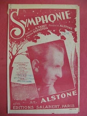 Seller image for Symphonie - Alstone 1945 for sale by partitions-anciennes