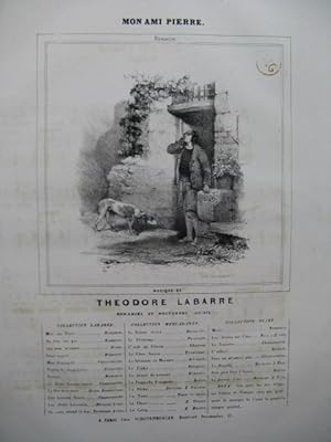 Seller image for LABARRE Thodore Mon ami Pierre Chant Piano ca1830 for sale by partitions-anciennes
