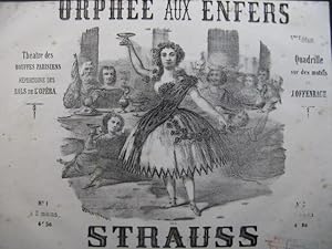 Bild des Verkufers fr STRAUSS Orphe aux Enfers Piano XIXe sicle zum Verkauf von partitions-anciennes