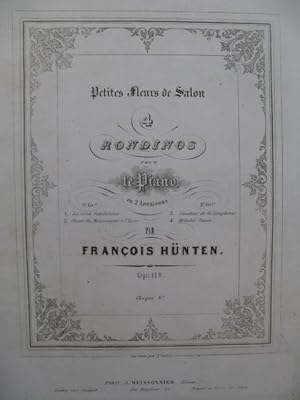 Seller image for HNTEN Franois Petites Fleurs de Salon 1re Liv. Piano ca1840 for sale by partitions-anciennes