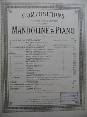 Imagen del vendedor de PIETRAPERTOSA J. Fanfare Joyeuse Piano Mandoline XIXe a la venta por partitions-anciennes