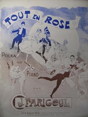 Seller image for FARIGOUL J. Tout en Rose Burret Piano 1896 for sale by partitions-anciennes