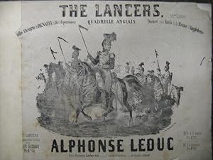 Seller image for LEDUC Alphonse The Lancers Piano Danse 1853 for sale by partitions-anciennes