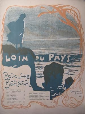 Seller image for BERGER Rodolphe Loin du Pays Piano 1899 for sale by partitions-anciennes