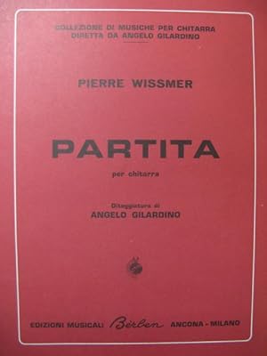 WISSMER Pierre Partita Guitare 1971