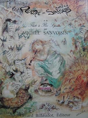 SANVOISIN Michel Quatre Saisons 1 L'Automne Flûte à bec 1984