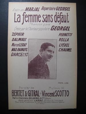 La Femme Sans Défaut Chanson Georgel 1923